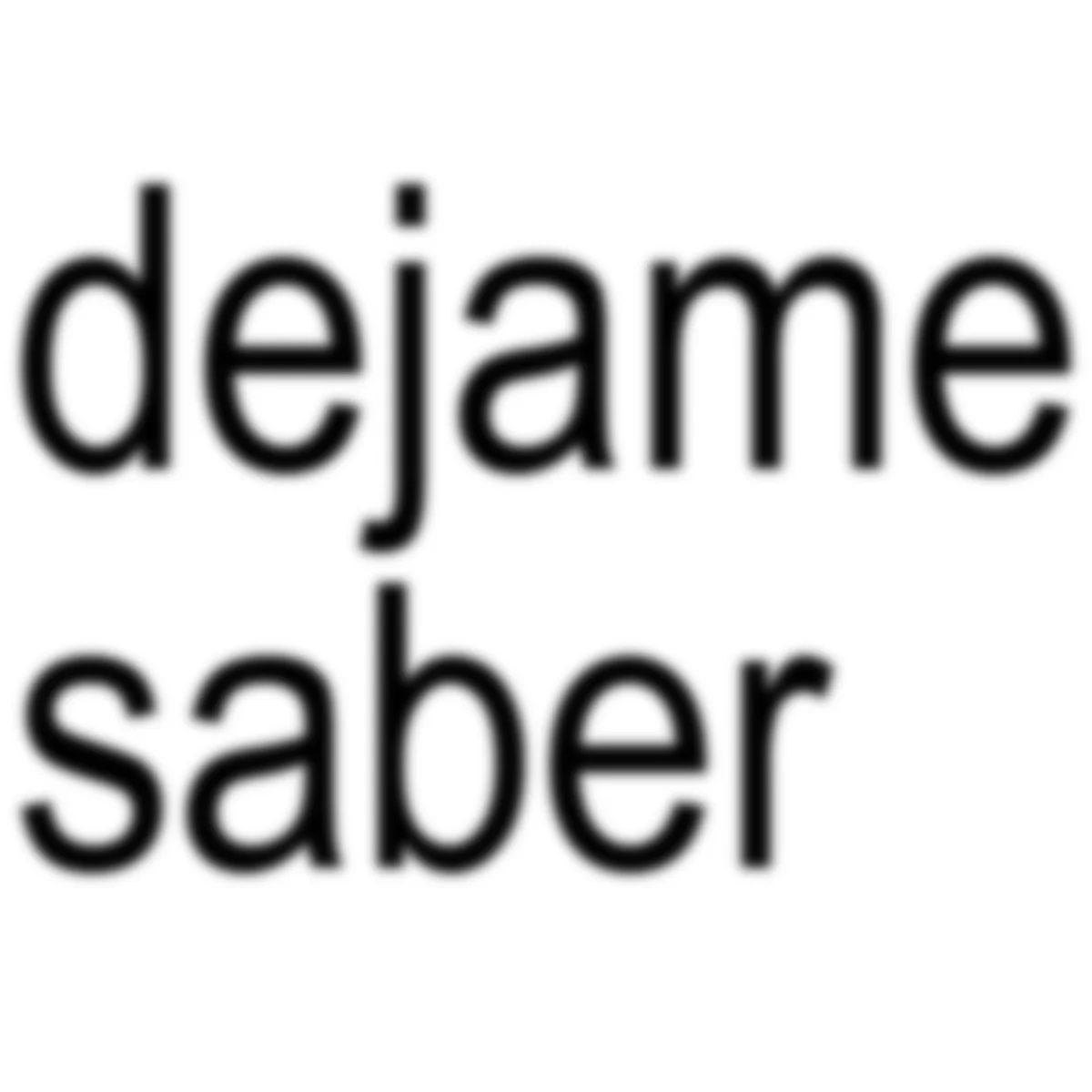 Ray - Dejame Saber de ray